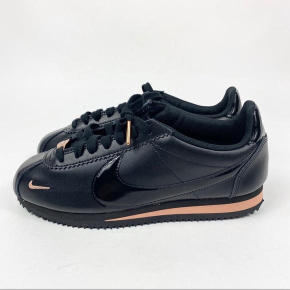 nike classic cortez premium black rose